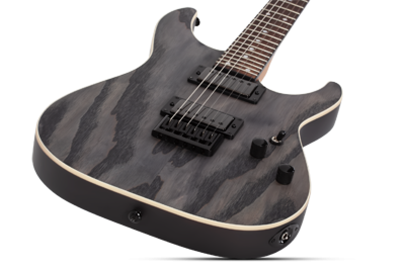 Preview: SCHECTER E-Gitarre, C-1 Standard, Charcoal Satin