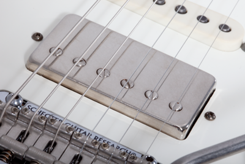 SCHECTER E-Gitarre, Traditional USA Wembley HSS, Charcoal