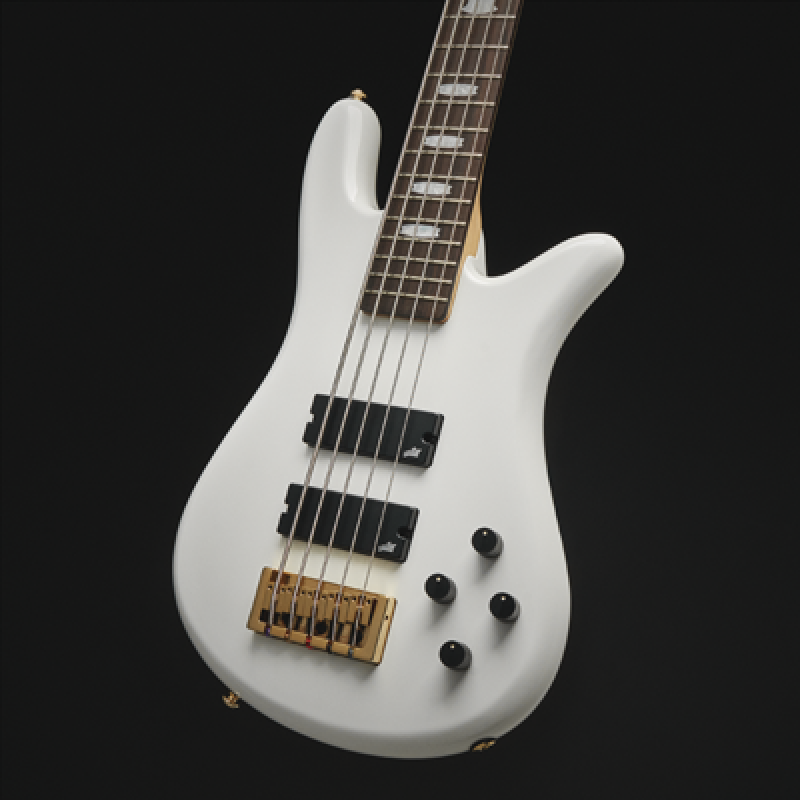 Preview: SPECTOR Bassgitarre, Icon NS-5, Bolt-On, White Gloss