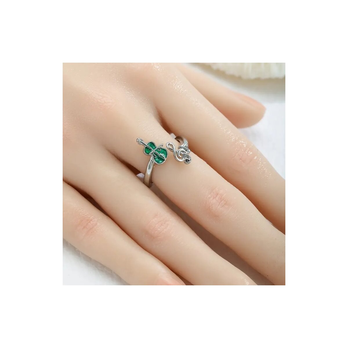 ROCK-HUS Ring Violine-Notenschlüssel