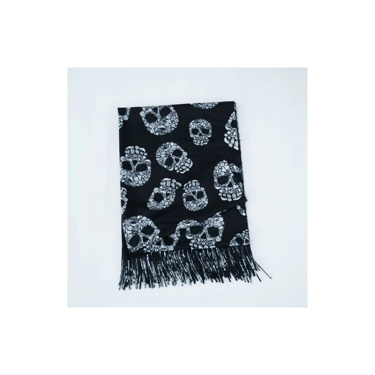 ROCK-HUS Schal Dick Totenköpfe