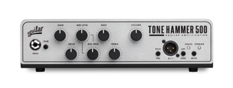 AGUILAR Basstopteil, Tone Hammer 500 V2, ein Kanal, 500W, silber