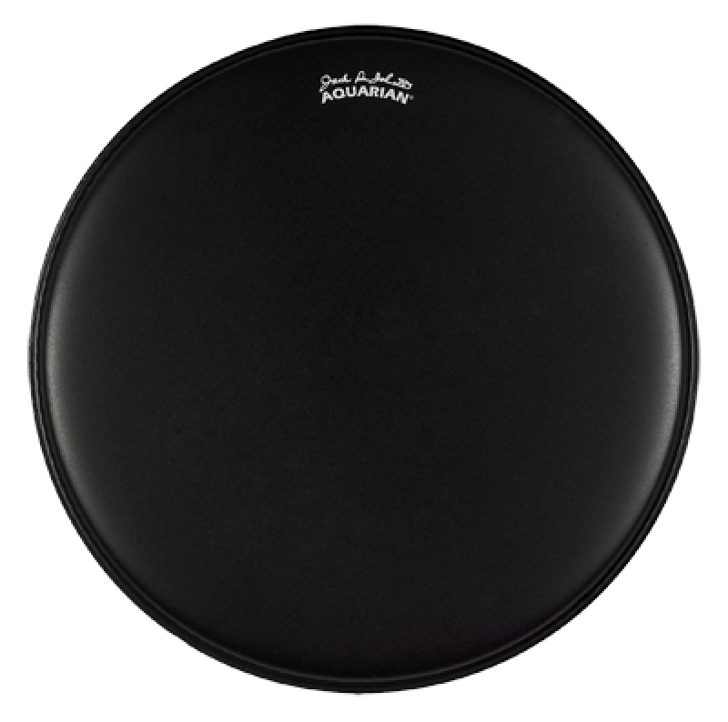 AQUARIAN Bass Drum Fell, Jack De Johnette, schwarz coated, 24"