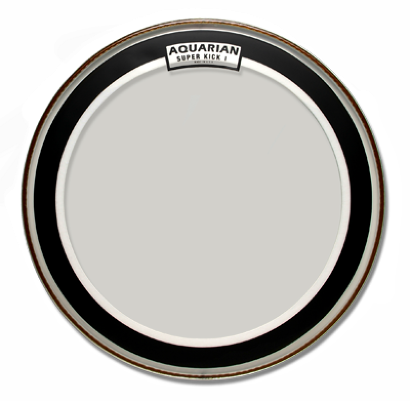 AQUARIAN Bass Drum Fell, Super Kick I, clear, 22"