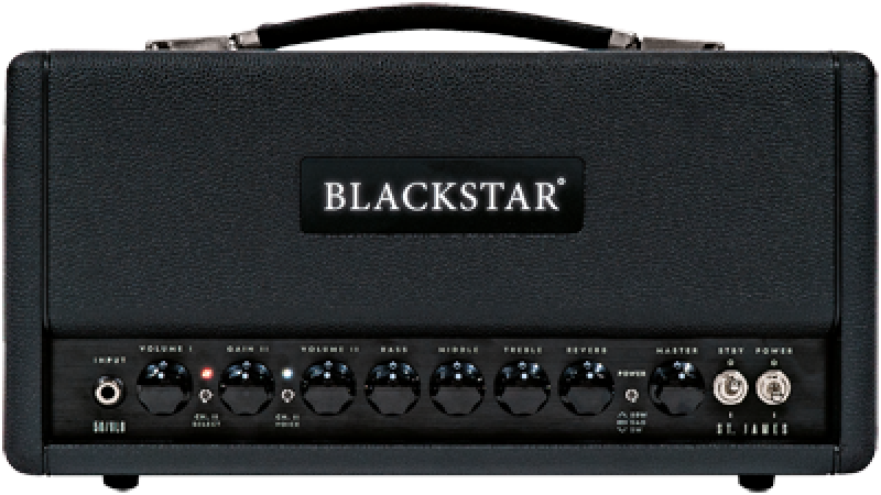 BLACKSTAR E-Gitarrentopteil, St. James 50 6L6H, 50W, Schwarz