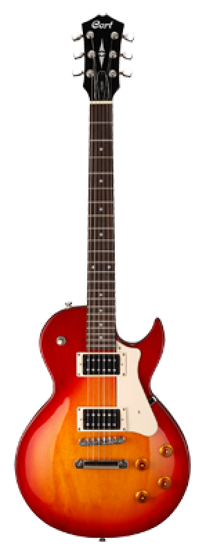 CORT E-Gitarre, CR100, Cherry Red Sunburst