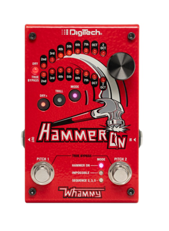DIGITECH Effektpedal, Whammy, HammerOn, Pitchshifter