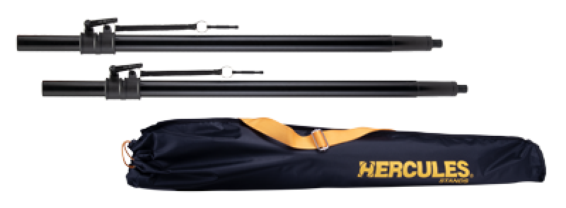 HERCULES Distanzstange, 2 Stk. Boxen, Hybrid Adapter (M20 & 35mm), Tas