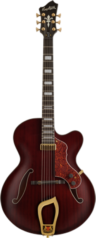 HAGSTROM E-Gitarre, HL550, Natur Mahogany Gloss