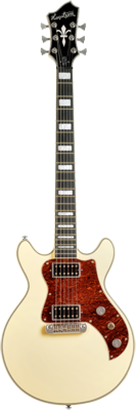 HAGSTROM E-Gitarre, Megin, Creme