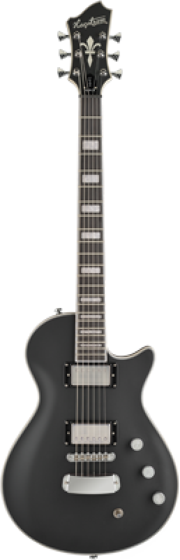 HAGSTROM E-Gitarre, Ultra Max, Black Satin