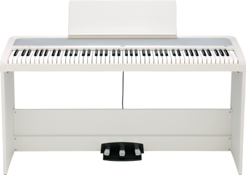 KORG Digitalpiano, B2+&Stand, USB-C, weiß