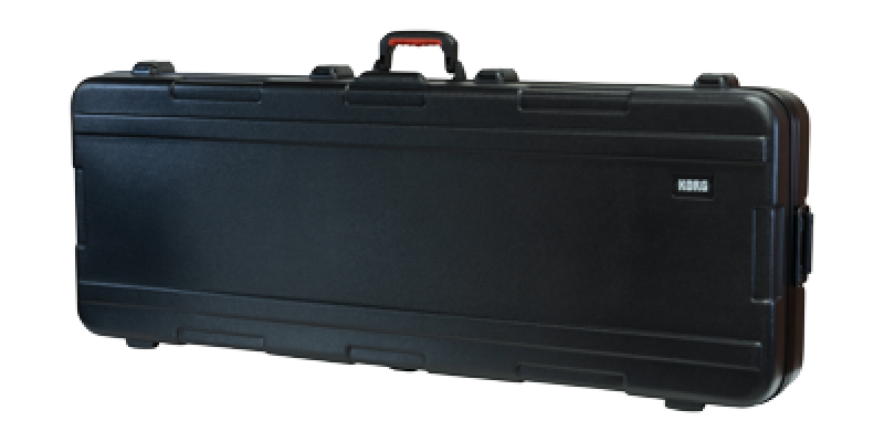 KORG Koffer, Hardcase, für Keyboards mit 76 Tasten, mit Rollen, schwar