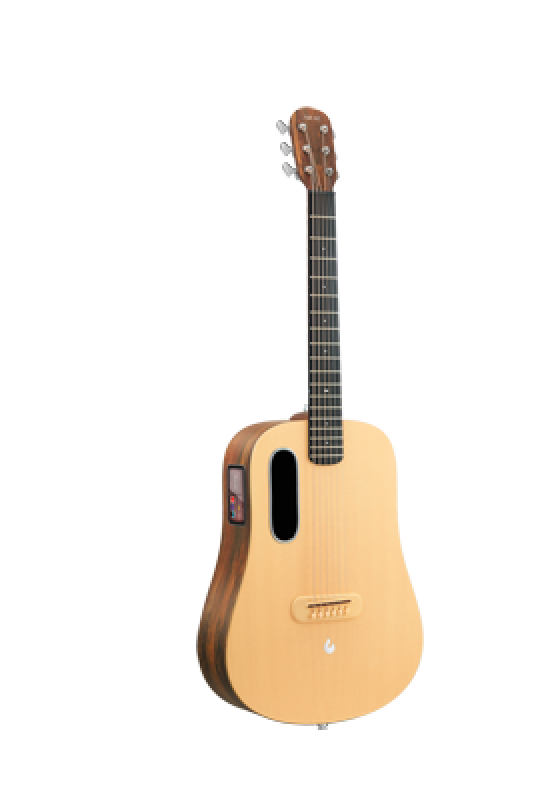 LAVA Akustikgitarre, Spruce, 36", Woodgrain Brown/Burlywood, Lite Bag