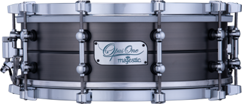 MAJESTIC Konzert Snare, Opus One, 14x5, Messing, verchromte Hardware