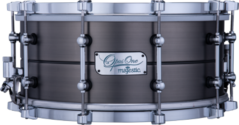 MAJESTIC Konzert Snare, Opus One, 14x6,5, Messing, verchromte Hardware