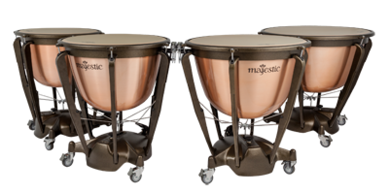 MAJESTIC Pauke, Symphonic Series, 26", Kupfer, poliert, tiefgezogen, i