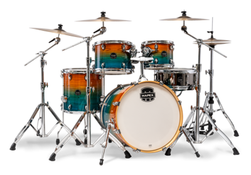 MAPEX Shellset, Armory, Fusion, mit Rosette, Ocean Sunset #JG