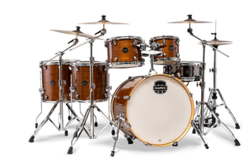 MAPEX Shellset, Armory, Stage+, mit Rosette, Roasted Chestnut #WJ