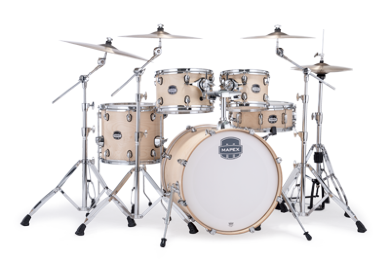 MAPEX Shellset, Mars Maple, Fusion, Natural Satin #NW