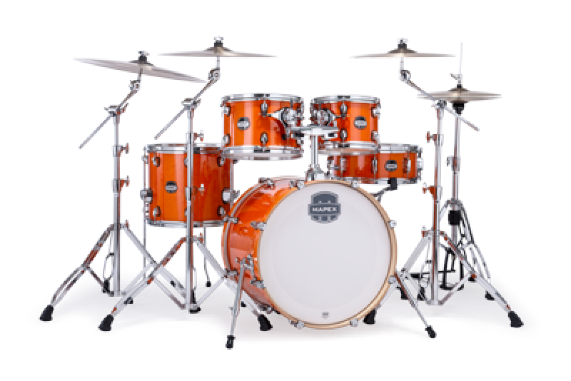 MAPEX Shellset, Mars Maple, Fusion, Glossy Amber #OG