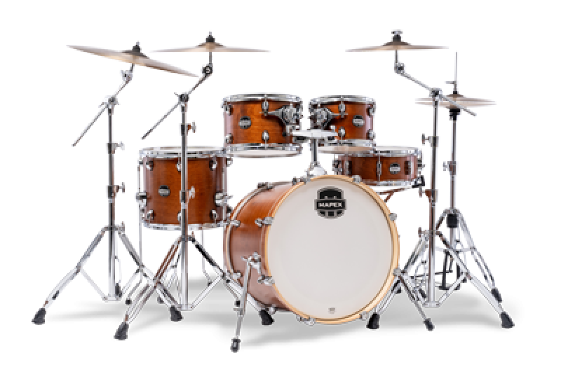 MAPEX Shellset, Mars Maple, Fusion, Cortado Satin #WM