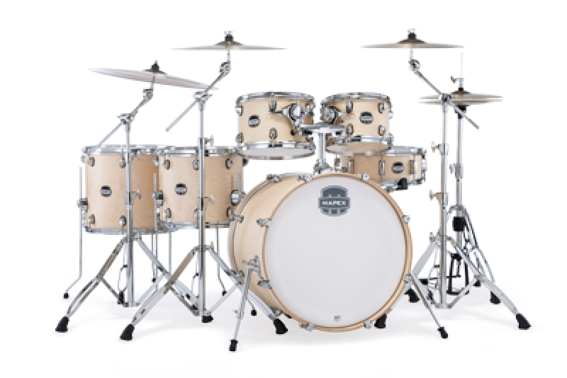 MAPEX Shellset, Mars Maple, Stage+, Natural Satin #NW