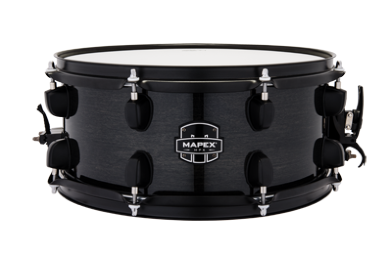 MAPEX Snare, MPX Hybrid, 13x6, Trans. Midnight Black #MB