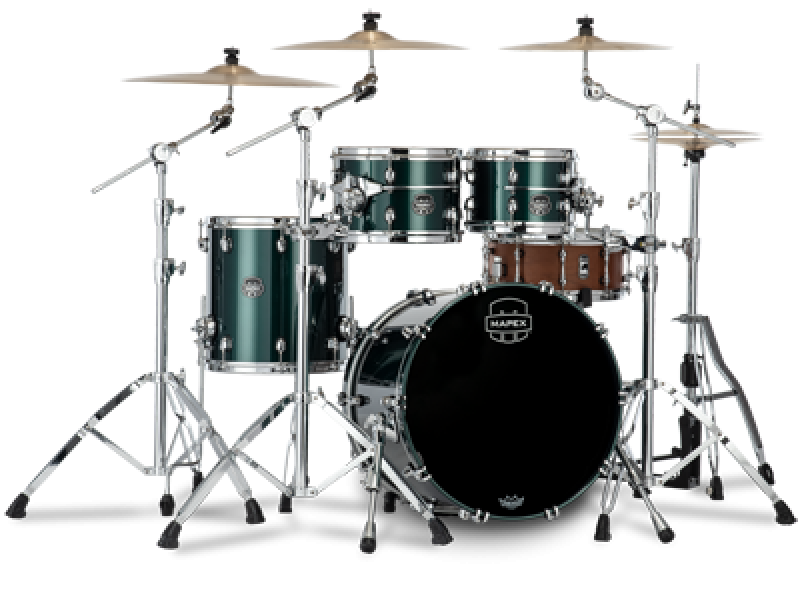 MAPEX Shellset, Saturn Evolution Maple, Fusion, Brunswick Green #PQ