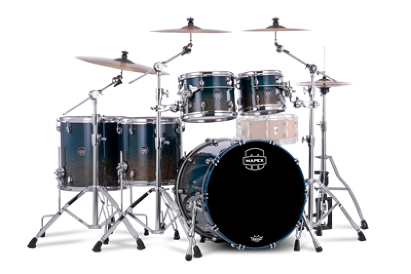 MAPEX Shellset, Saturn Evolution Maple Exotic, Stage+, Exotic Aegean F