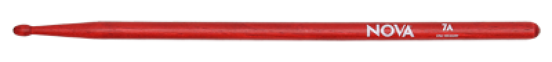 VIC FIRTH Drum Sticks, NOVA, 7AR, Woodtip, rot