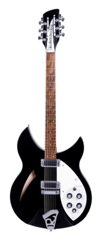 RICKENBACKER E-Gitarre, 330/12, Jetglo, 12-Saiter, Koffer