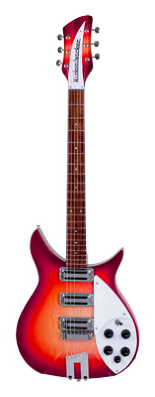 RICKENBACKER E-Gitarre, 350V63, Liverpool, Fireglo, Koffer