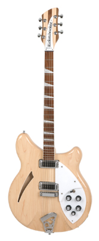 RICKENBACKER E-Gitarre, 360, Mapleglo, Koffer