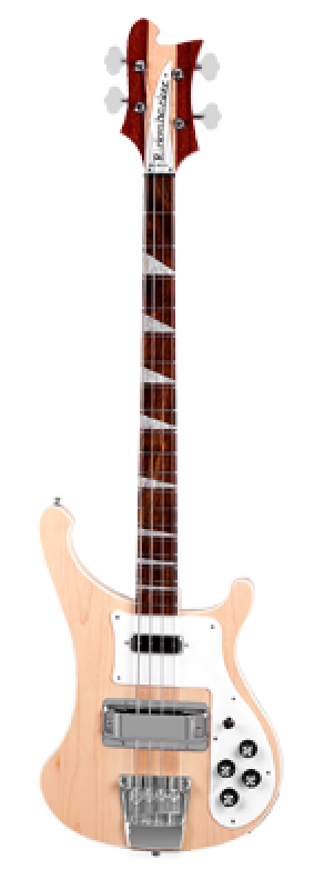 RICKENBACKER Bassgitarre, 4003, Mapleglo, Koffer