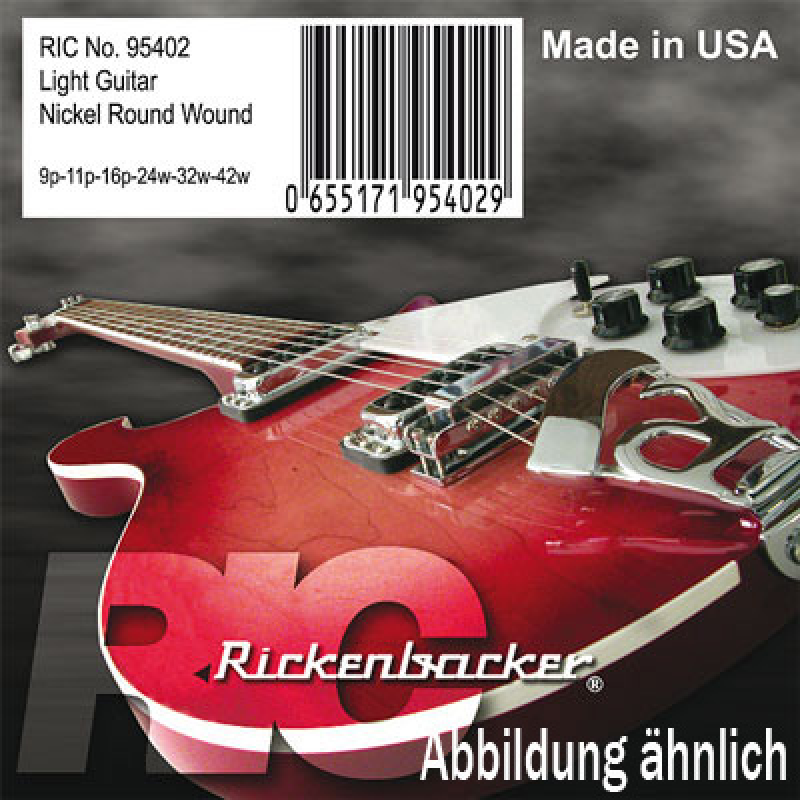 RICKENBACKER Saitensatz, E-Gitarre, Heavy, Shortscale
