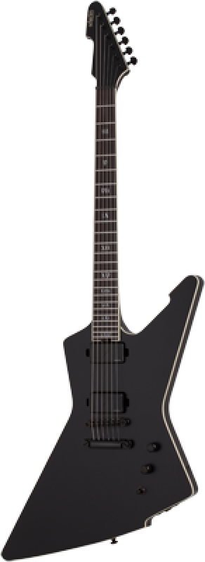 SCHECTER E-Gitarre, SLS Elite E-1 Evil Twin, Satin Black