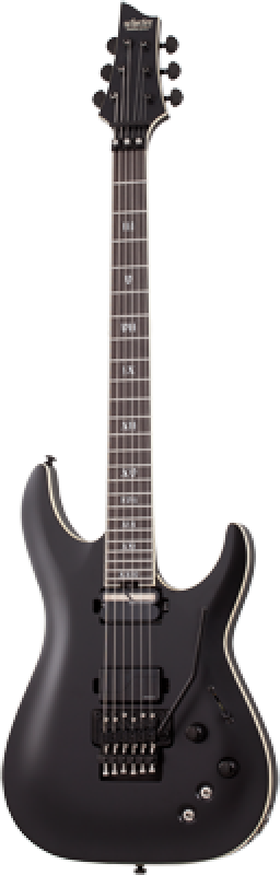 SCHECTER E-Gitarre, SLS Elite C-1 FR S Evil Twin, Satin Black