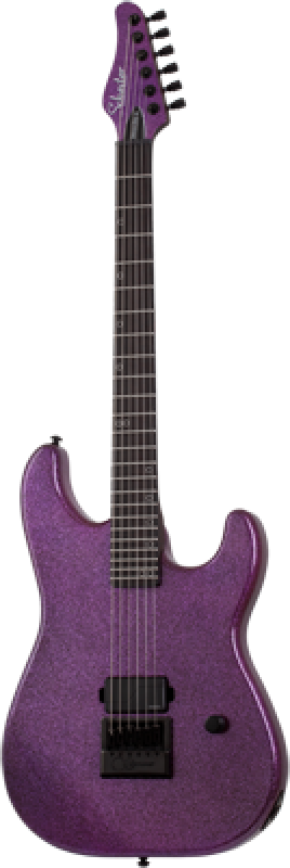 SCHECTER E-Gitarre, Signature Danskimo-6, Purple Sparkle