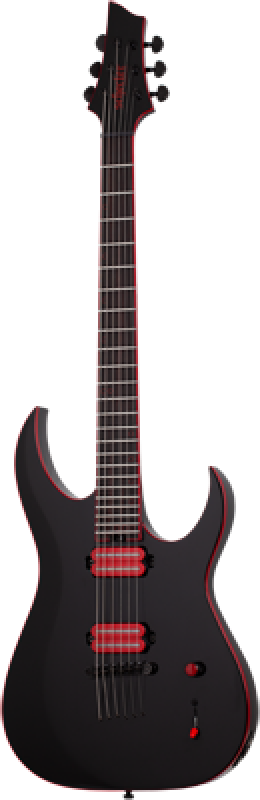 SCHECTER E-Gitarre, Sunset-6, Red Dawn
