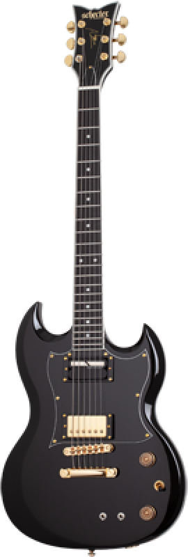 SCHECTER E-Gitarre, Signature Zacky Vengeance ZV H6LLYW66D-S, Black