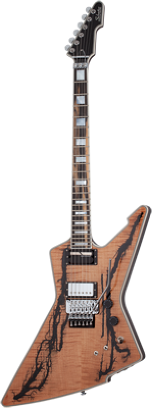 SCHECTER E-Gitarre, E-1 FR S Electro Resin, Gloss Natural