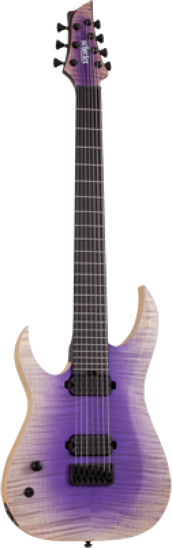 SCHECTER E-Gitarre, Signature, John Browne TAO-7, Ozone Burst, LH