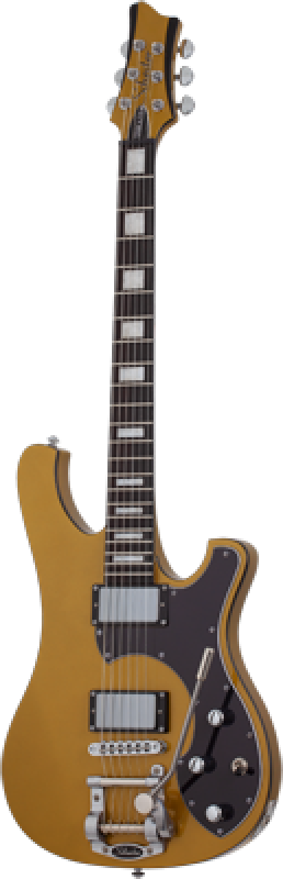SCHECTER E-Gitarre, Stargazer-6 Vibrato, Metallic Gold