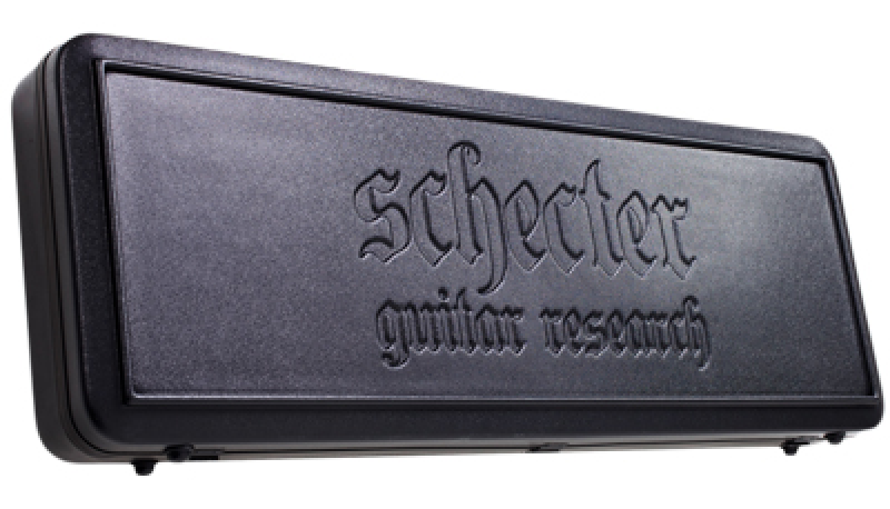 SCHECTER Koffer für E-Gitarre, schwarz, V Modelle
