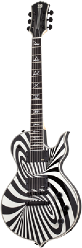 SCHECTER E-Gitarre, Wylde Audio, Odin Grail, Vintage White Blizzard