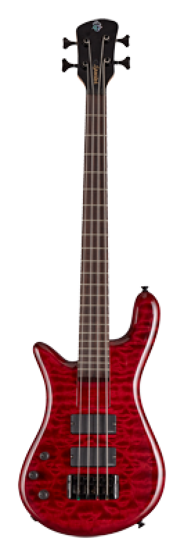 SPECTOR Bassgitarre, Bantam, 4-Saiter, aktiv, Black Cherry Gloss, Link