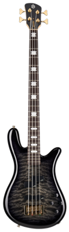 SPECTOR Bassgitarre, Icon NS-2, Bolt-On, Black Stain Gloss