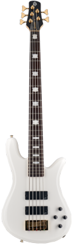 SPECTOR Bassgitarre, Icon NS-5, Bolt-On, White Gloss