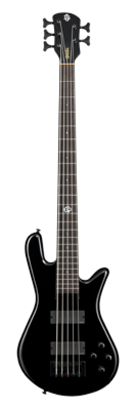 SPECTOR Bassgitarre, NS Ethos HP 5, 5-Saiter, aktiv, Solid Black Gloss